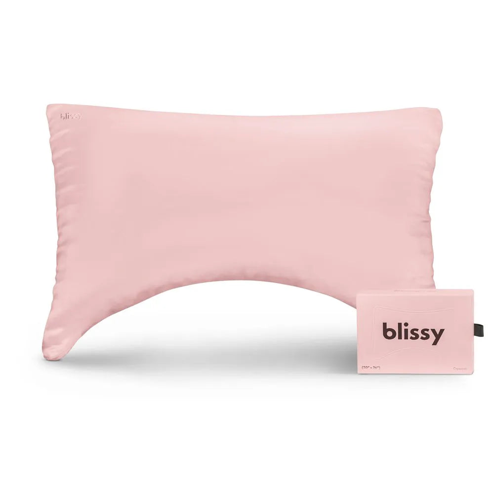 King Pink Crescent Pillowcase