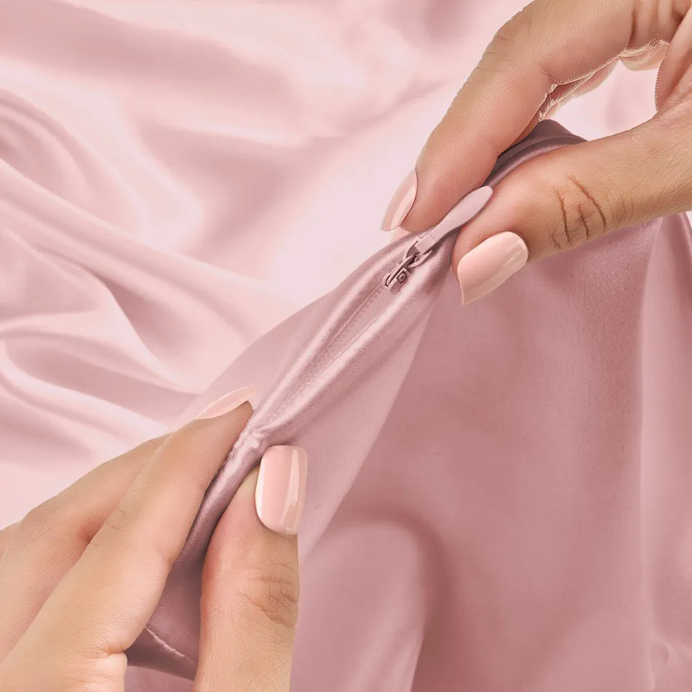 Pink Queen Crescent Pillowcase