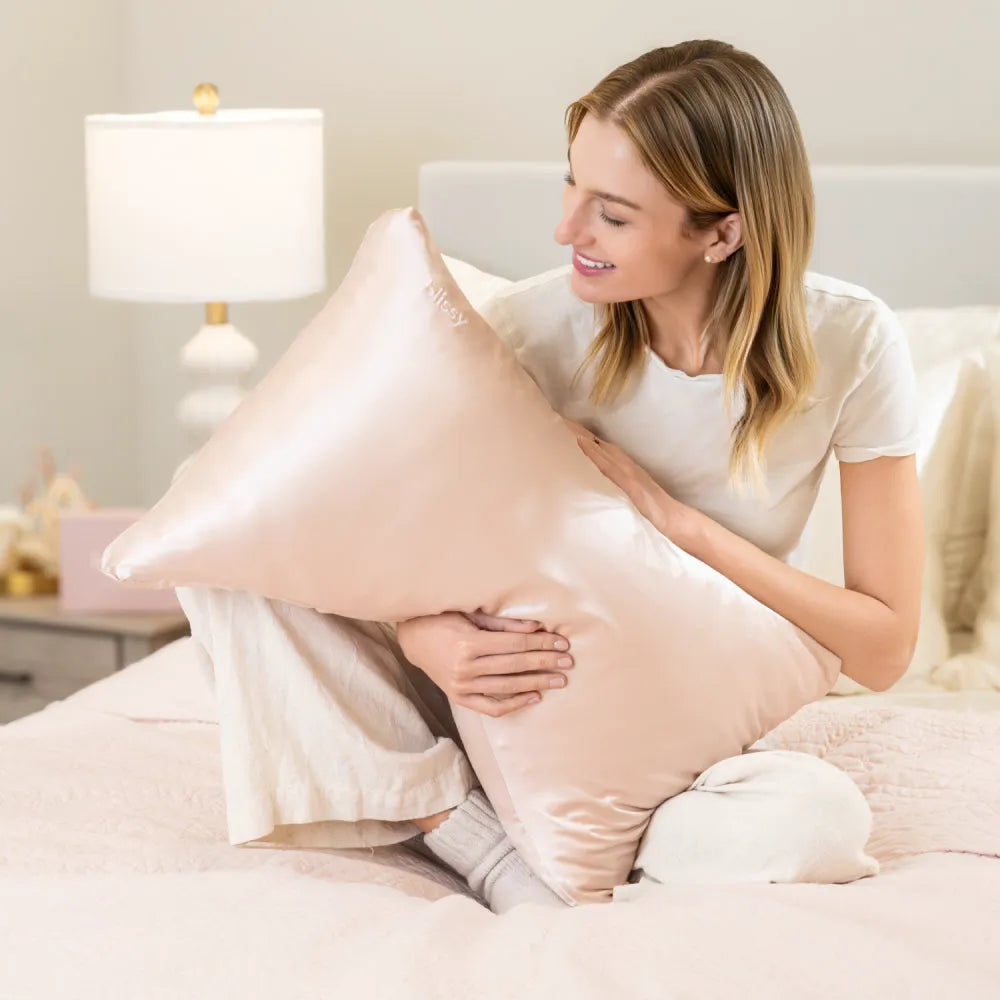 Pink Queen Crescent Pillowcase