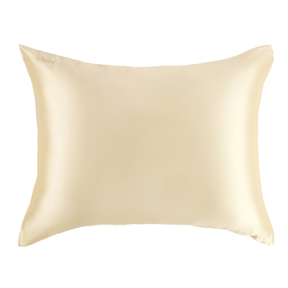 Blissy Pillowcase in Custard, Standard Size