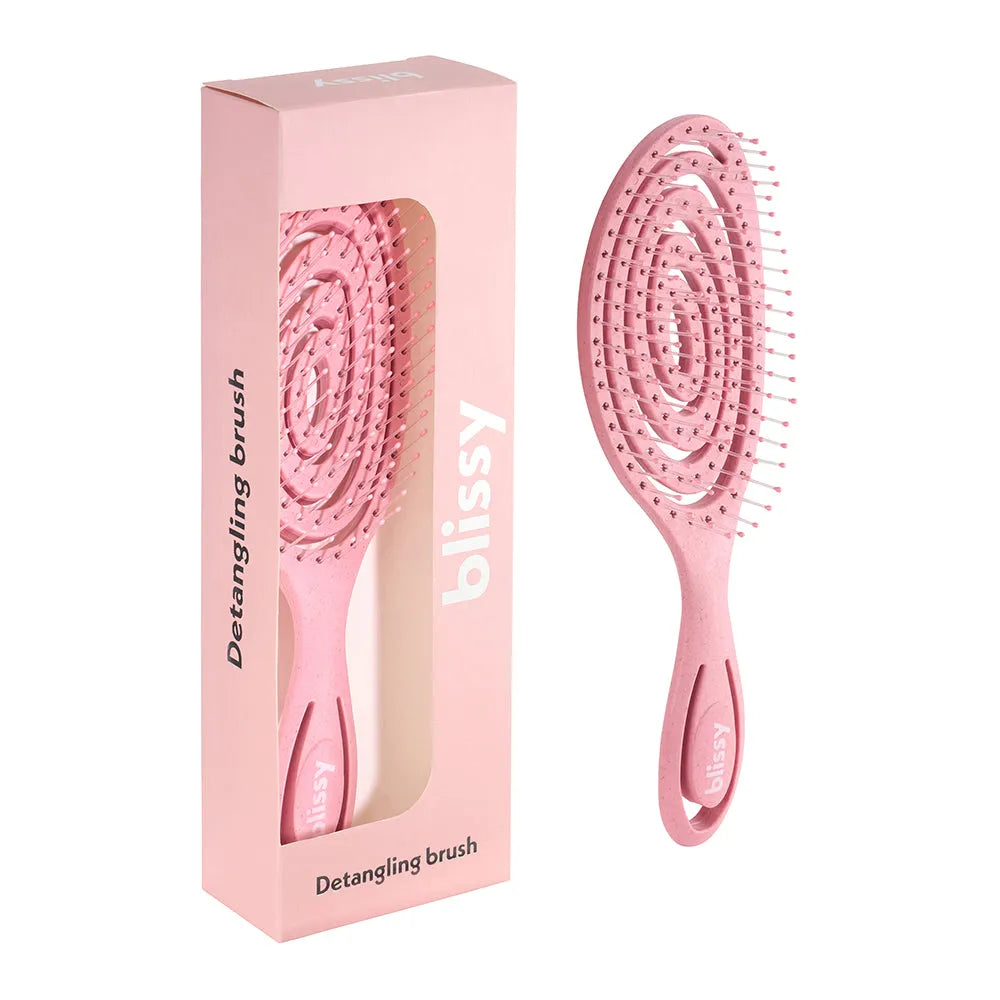 Blissy Detangling Brush in Pink