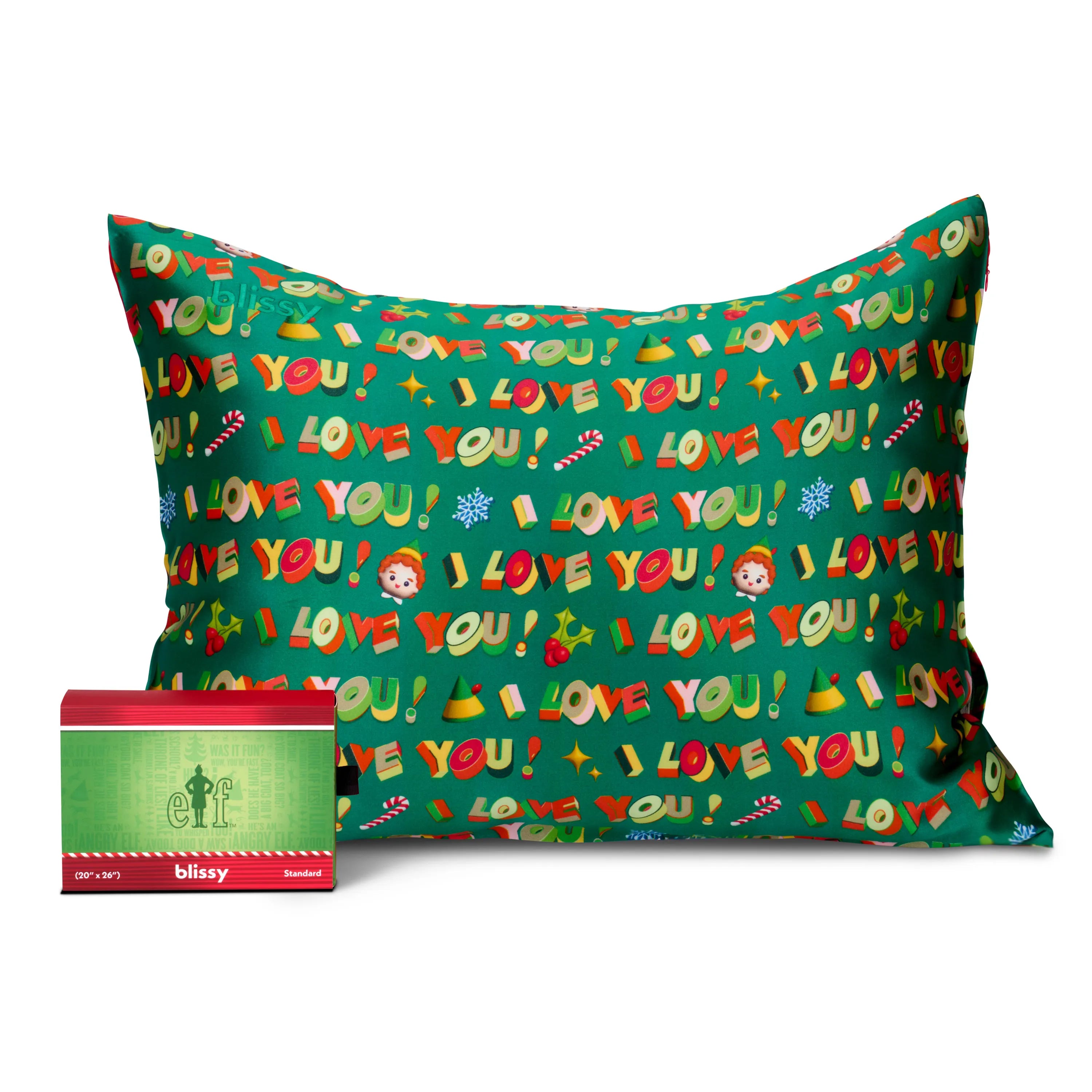 Pillowcase - Elf "I Love You!" - Queen
