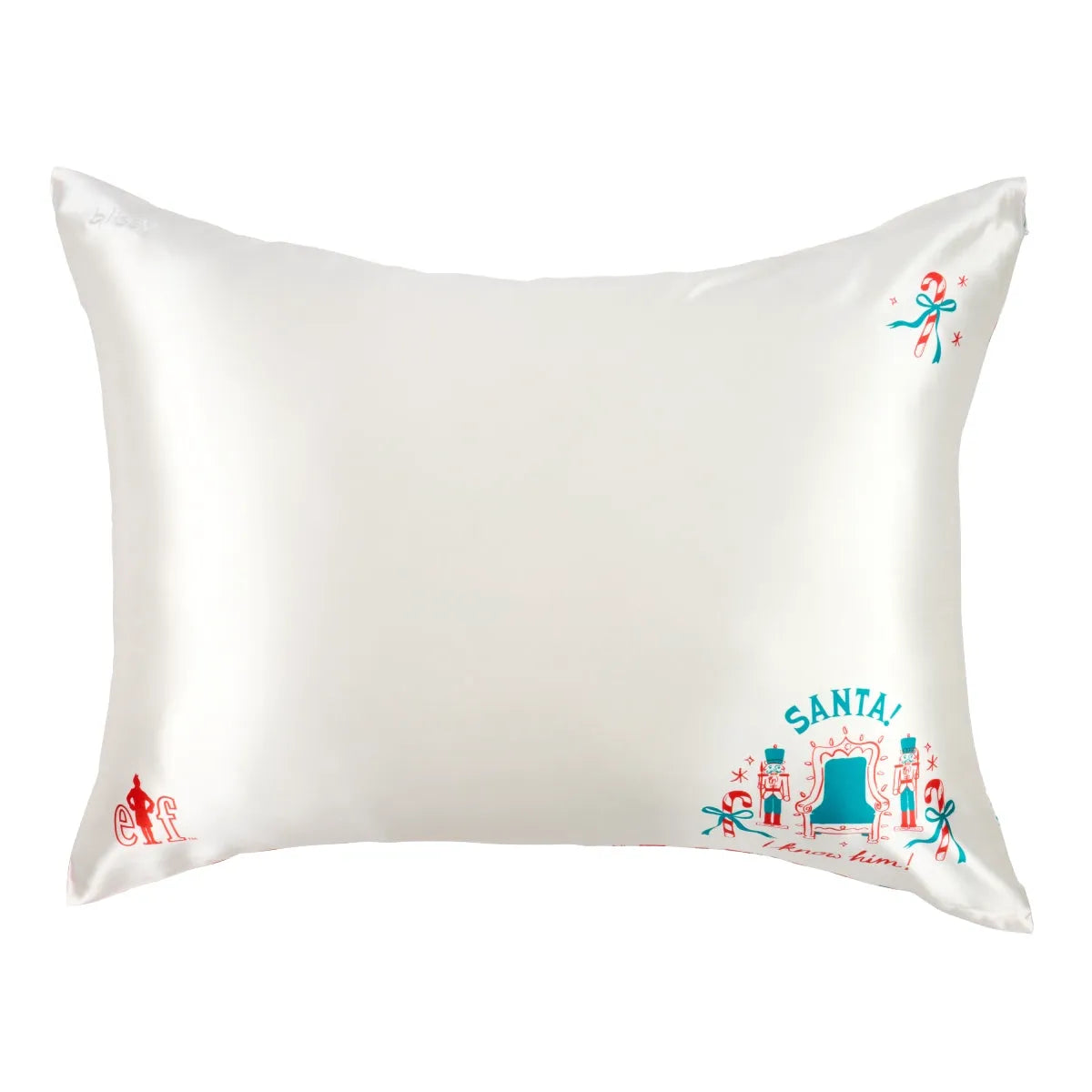 Elf “Santa! I Know Him!” Pillowcase - Standard