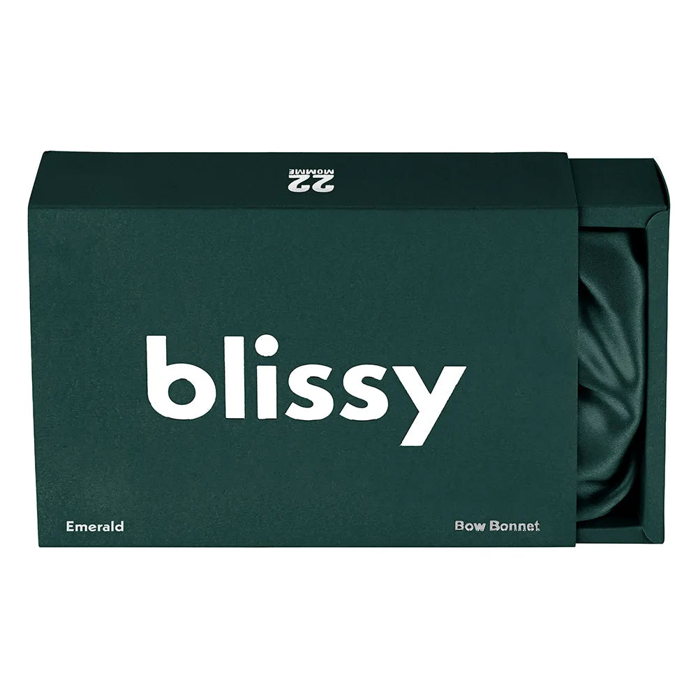 Blissy Bow Bonnet in Emerald