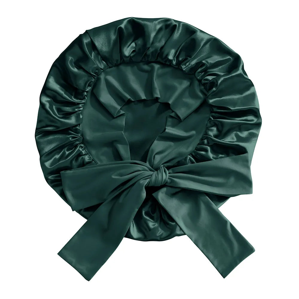 Blissy Bow Bonnet in Emerald