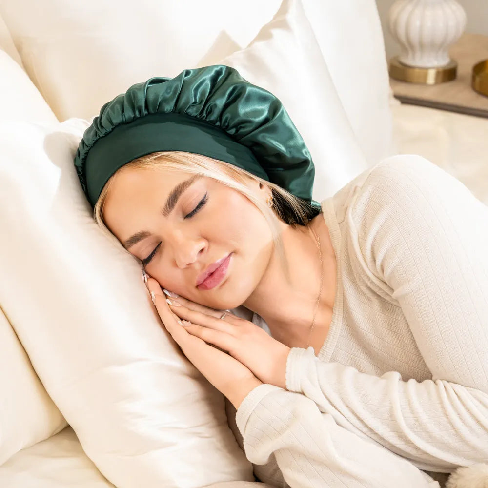 Blissy Halo Bonnet in Emerald