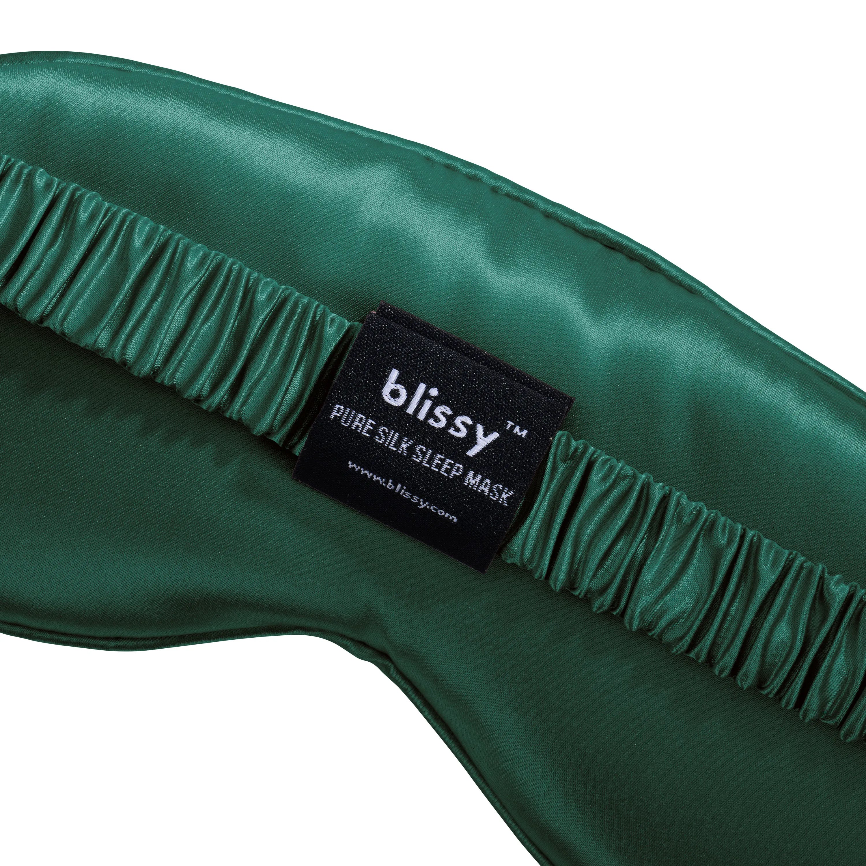 Emerald Diamond Quilted Sleep Mask