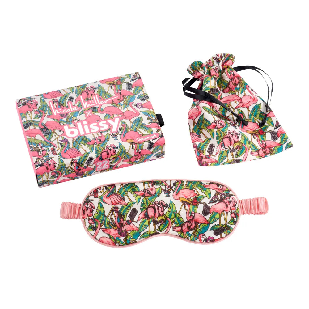 Nicole Miller Flamingo Sleep Mask
