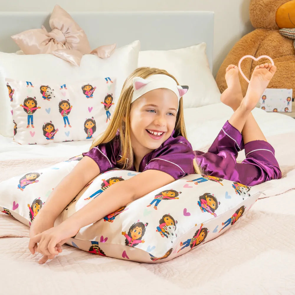 Gabby's Pastel Hearts Youth Pillowcase