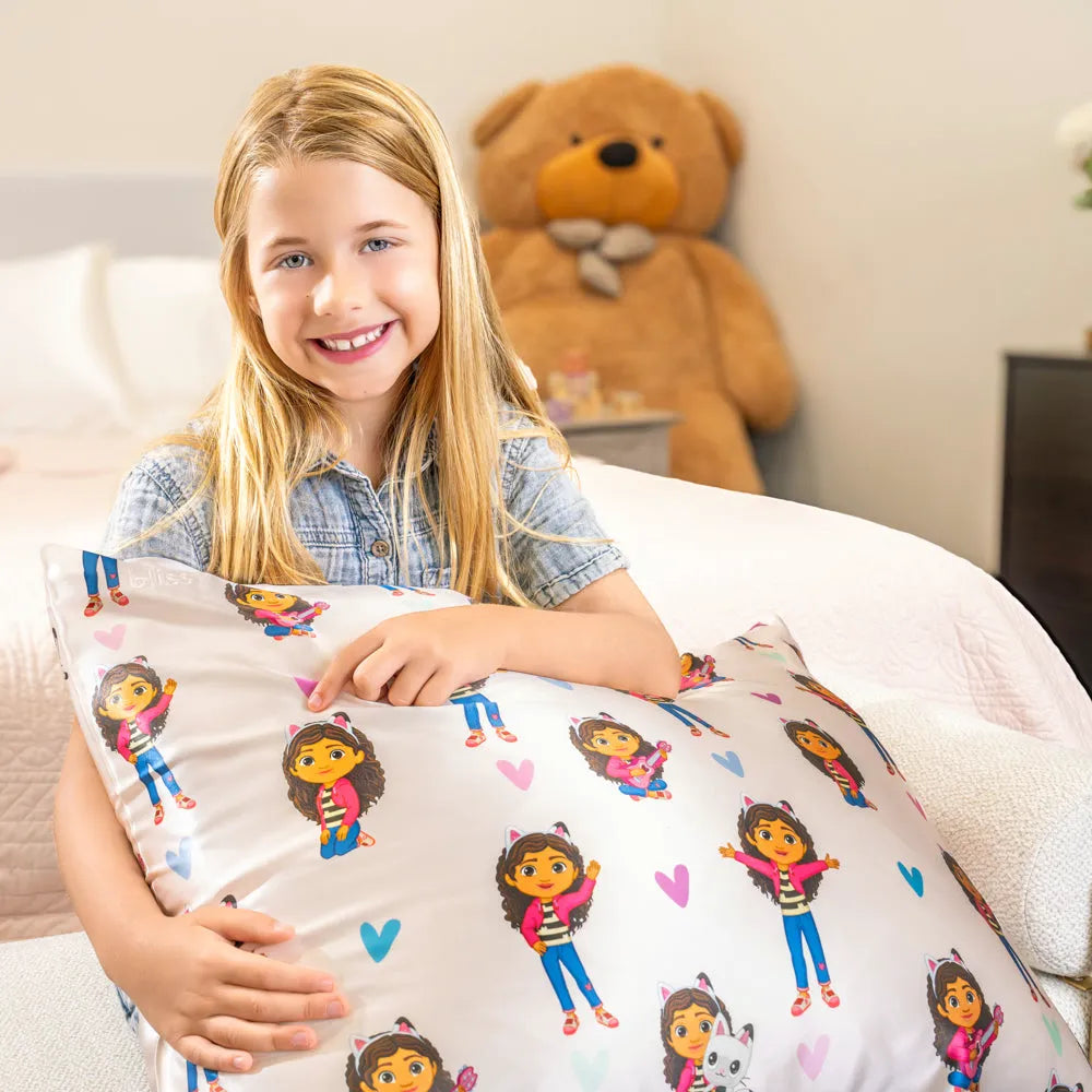 Gabby's Pastel Hearts Youth Pillowcase