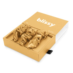 Blissy Scrunchies in Gold