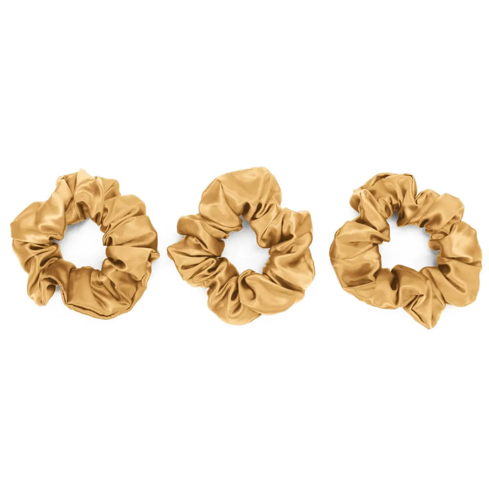 Blissy Scrunchies in Gold