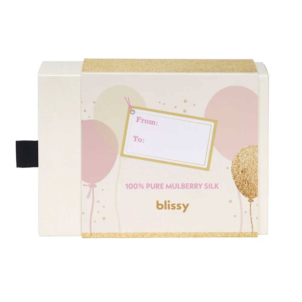 Blissy Happy Birthday Gift Sleeve in Gold