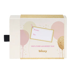 Blissy Happy Birthday Gift Sleeve in Gold
