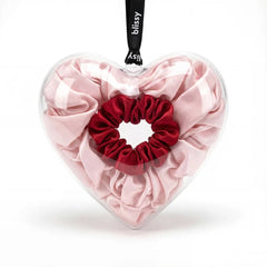 Blissy Heart Ornament Set of 3