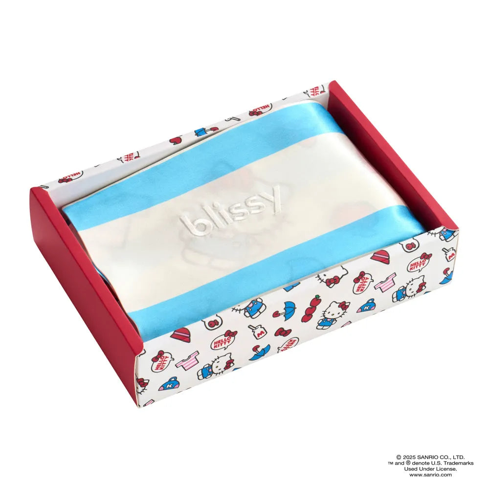Hello Kitty Stripes Pillowcase - Queen