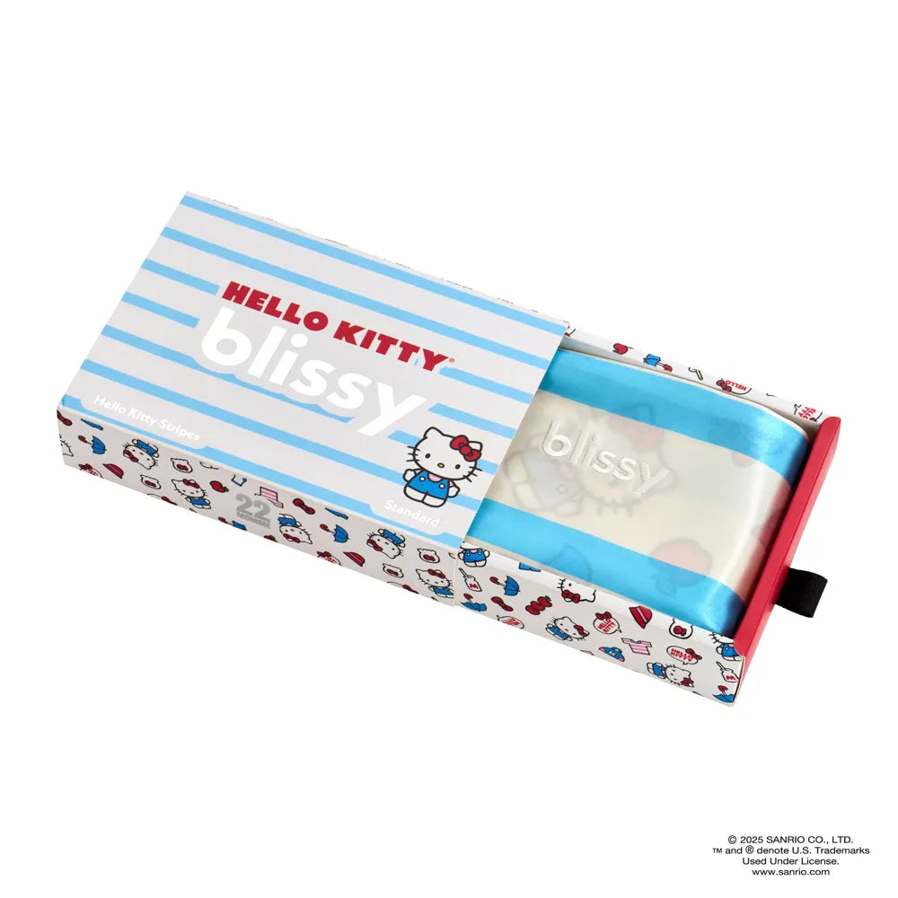 Hello Kitty Stripes Pillowcase - Queen