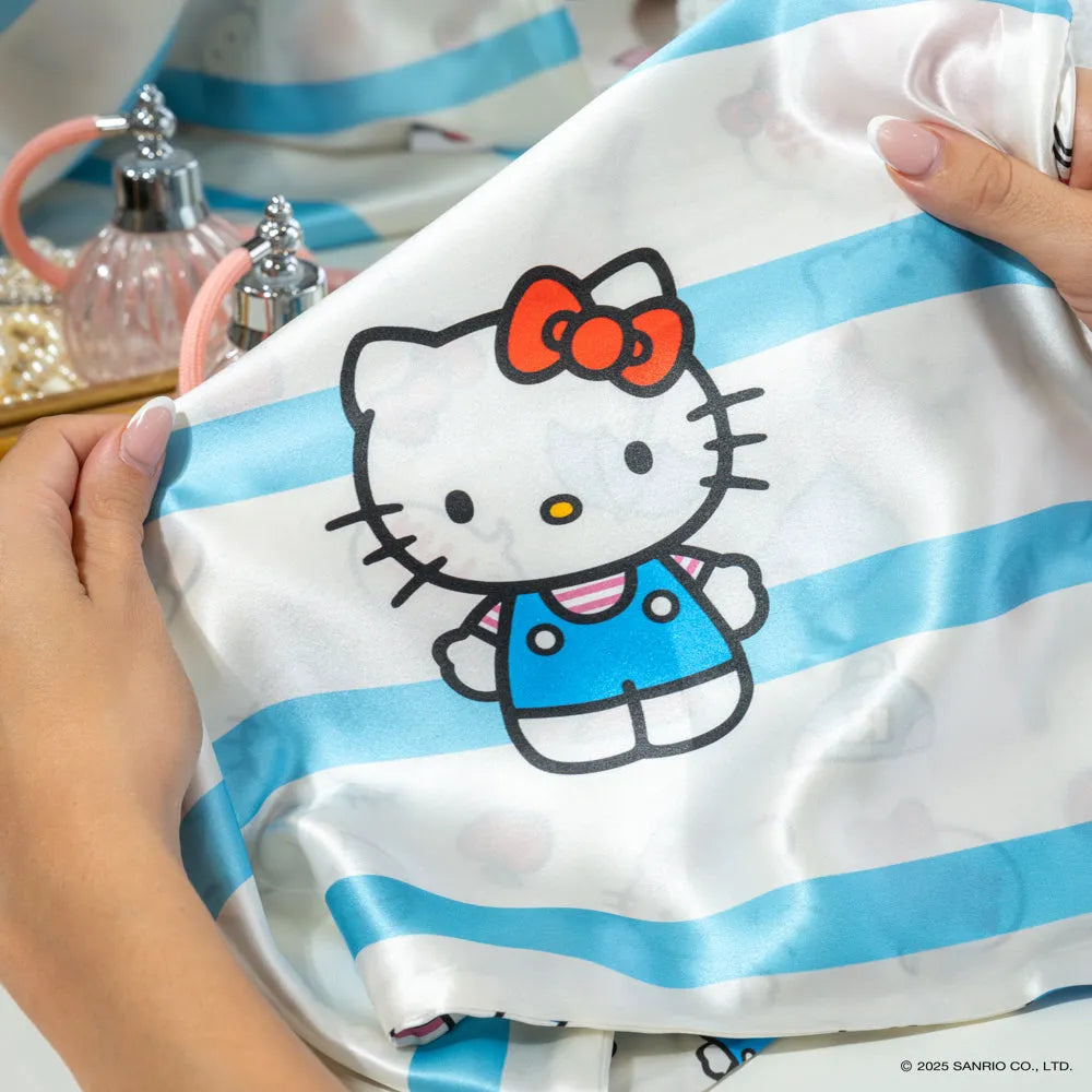 Hello Kitty Stripes King Pillowcase