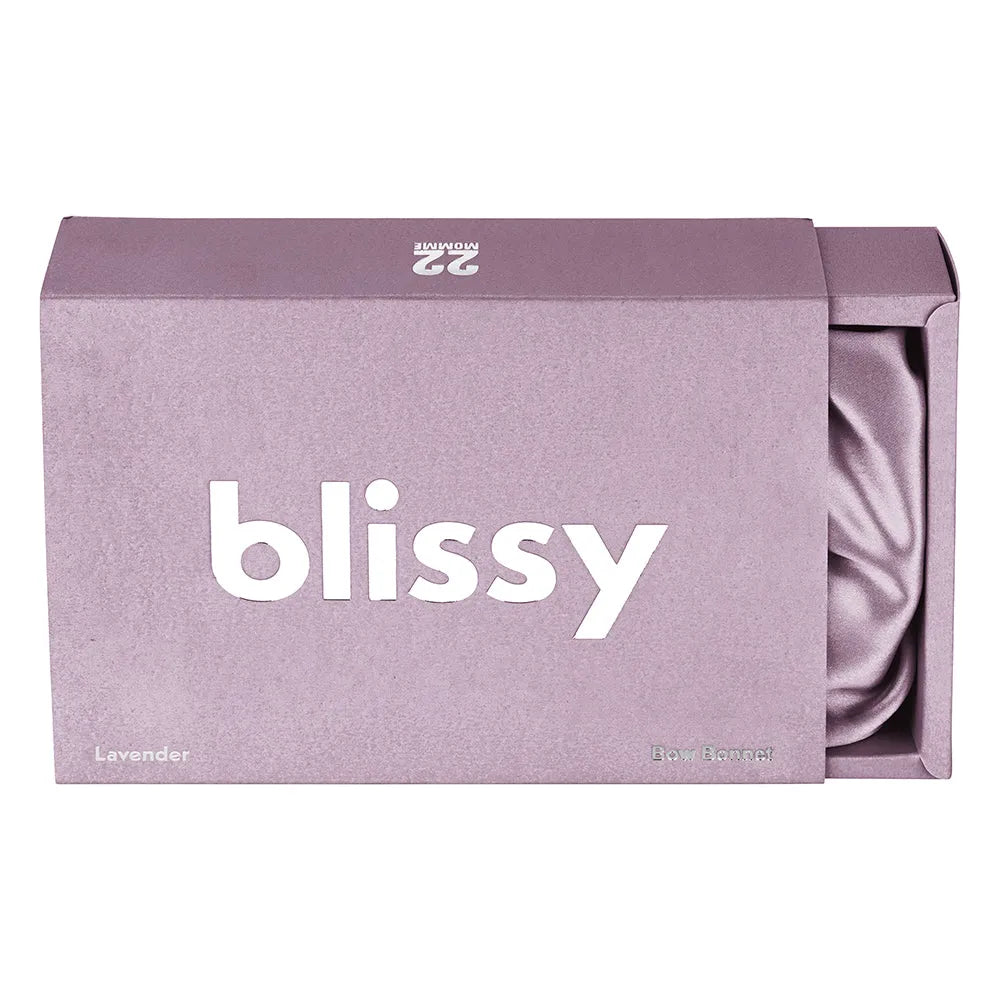 Blissy Bow Bonnet in Lavender