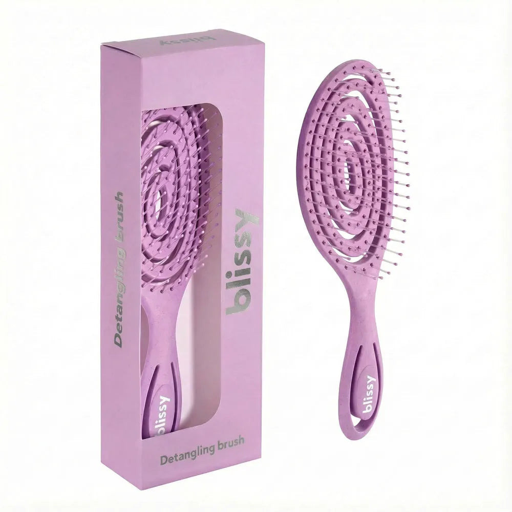 Blissy Detangling Brush in Lavender
