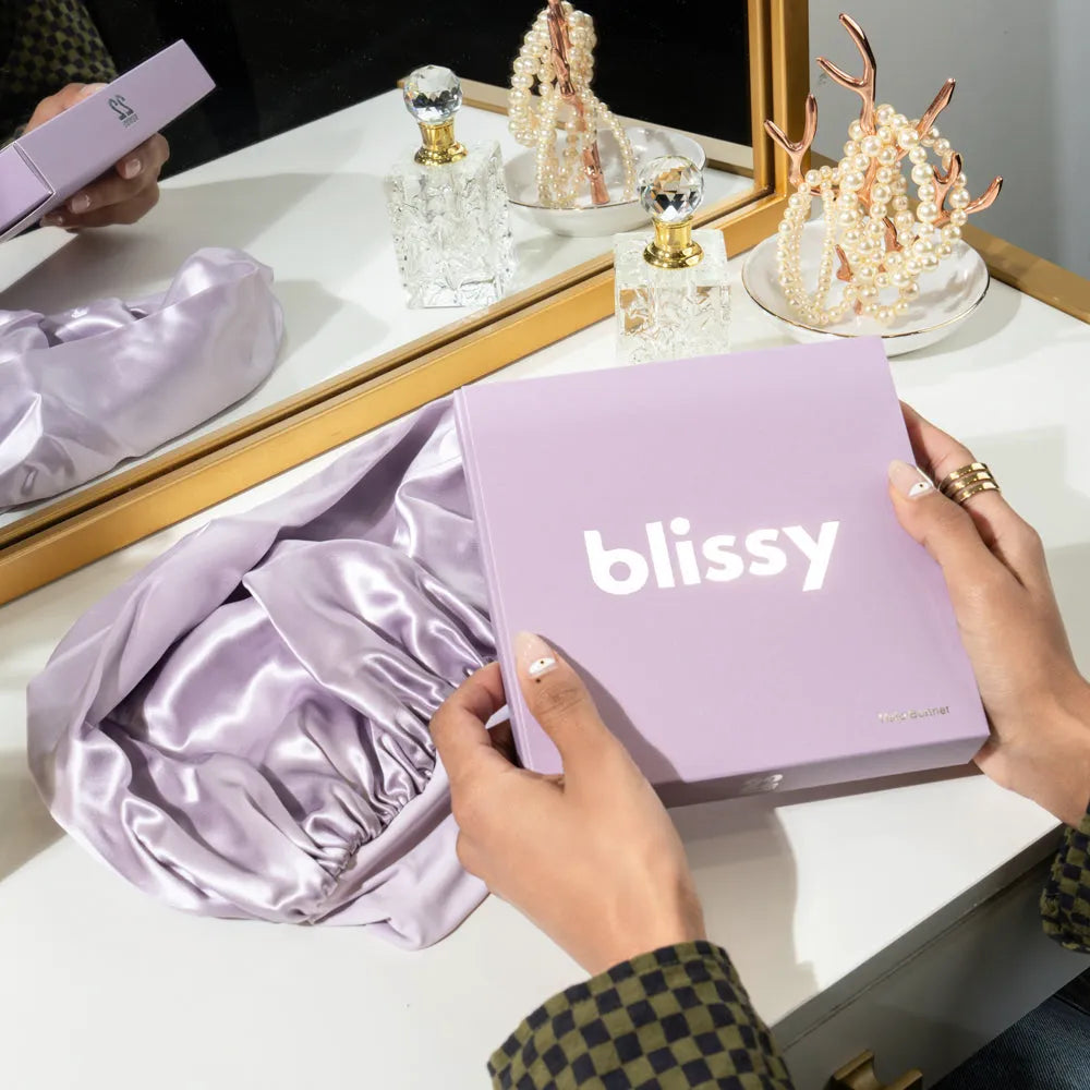 Blissy Halo Bonnet in Lavender