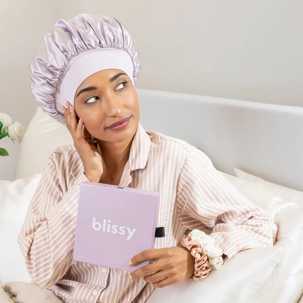 Blissy Halo Bonnet in Lavender