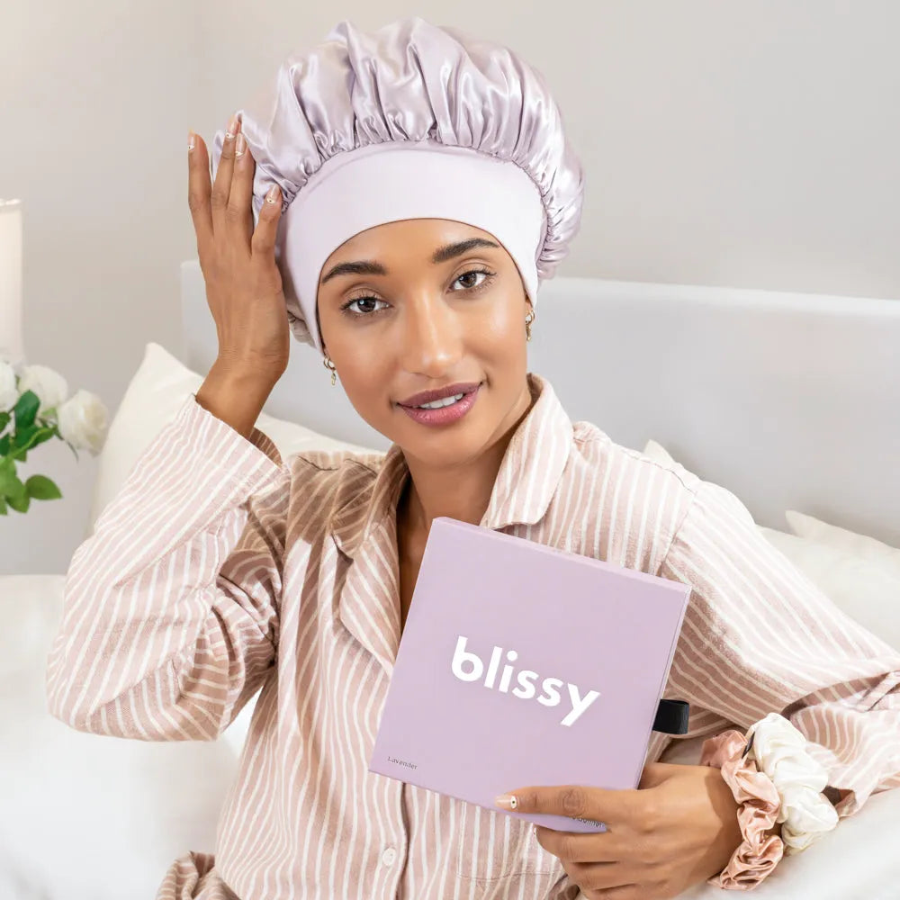 Blissy Halo Bonnet in Lavender