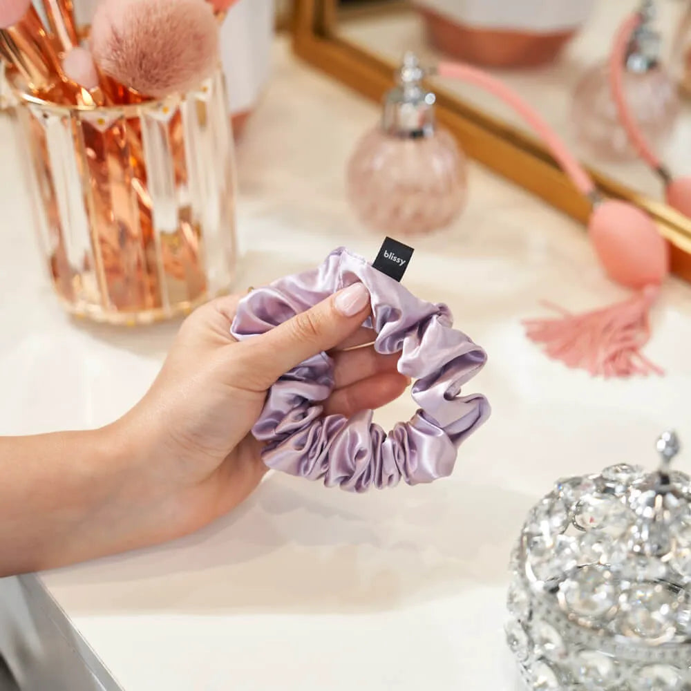 Blissy Scrunchies in Lavender