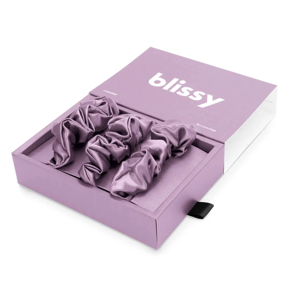 Blissy Scrunchies in Lavender
