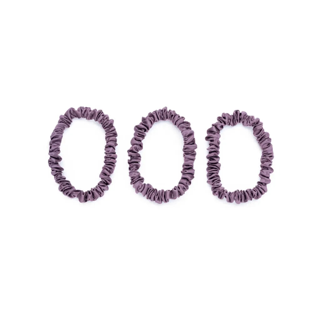Blissy Skinny Scrunchies in Lavender