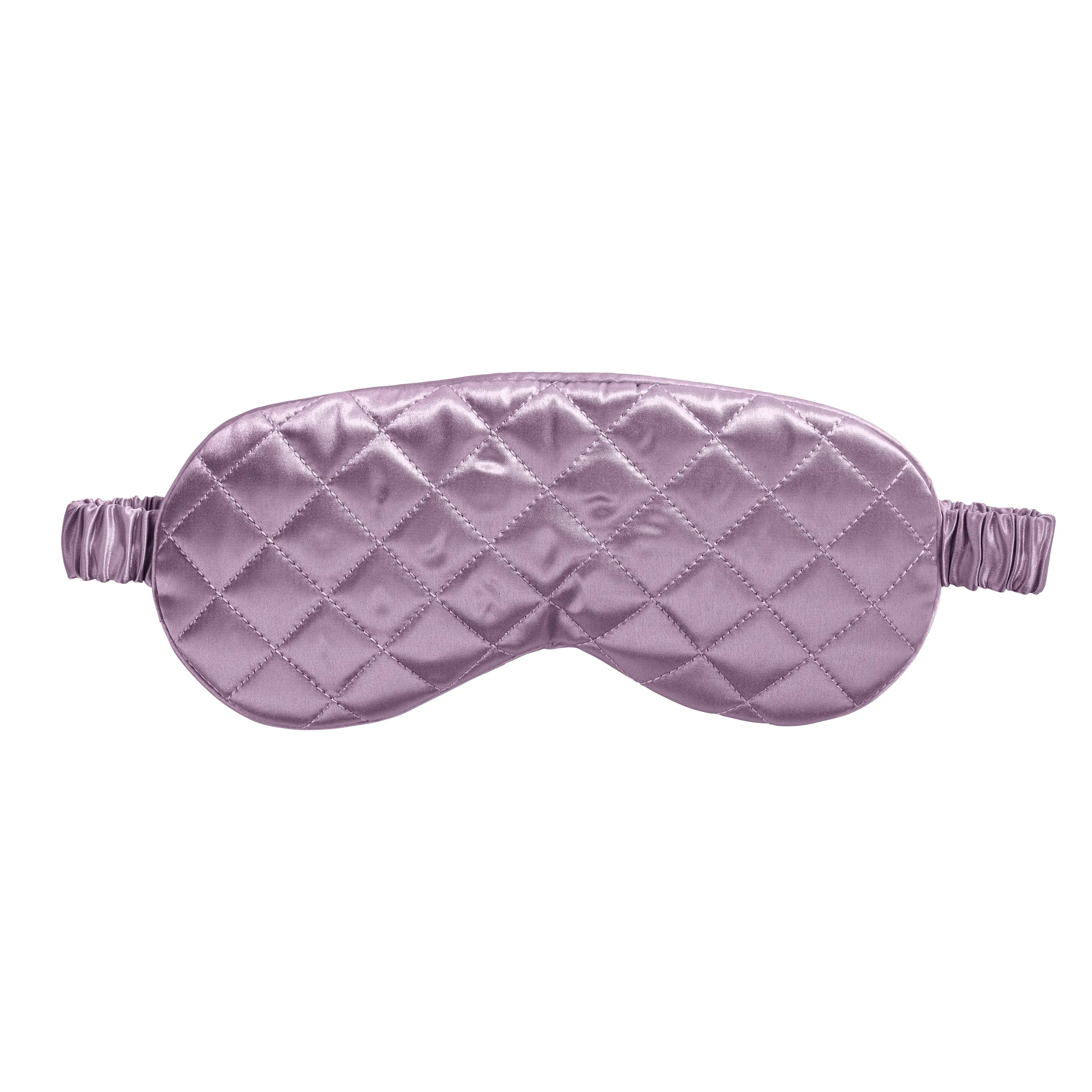 Lavender Diamond Quilted Sleep Mask