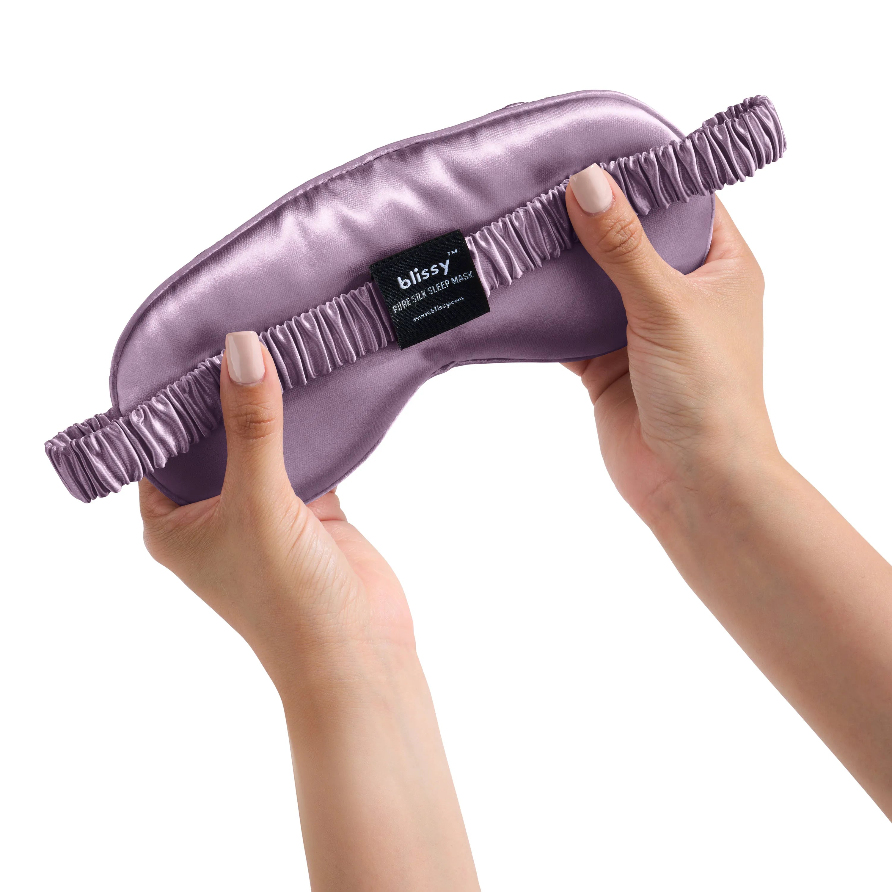 Lavender Diamond Quilted Sleep Mask