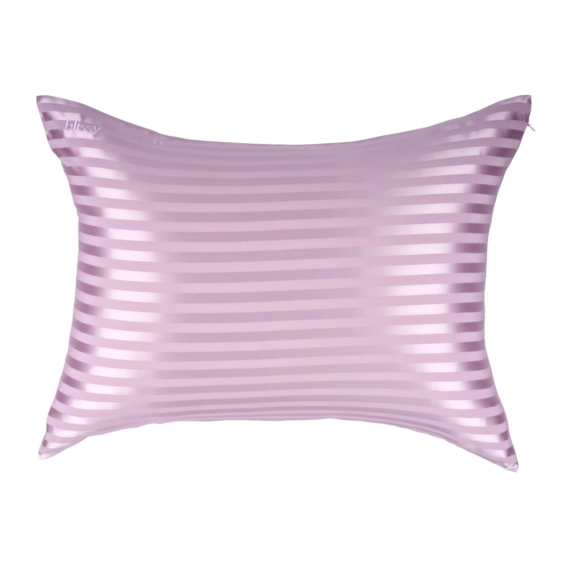 Lavender Striped Queen Pillowcase