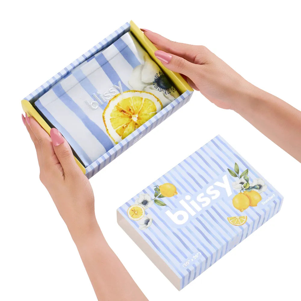 Pillowcase, Lemon Bloom, Queen