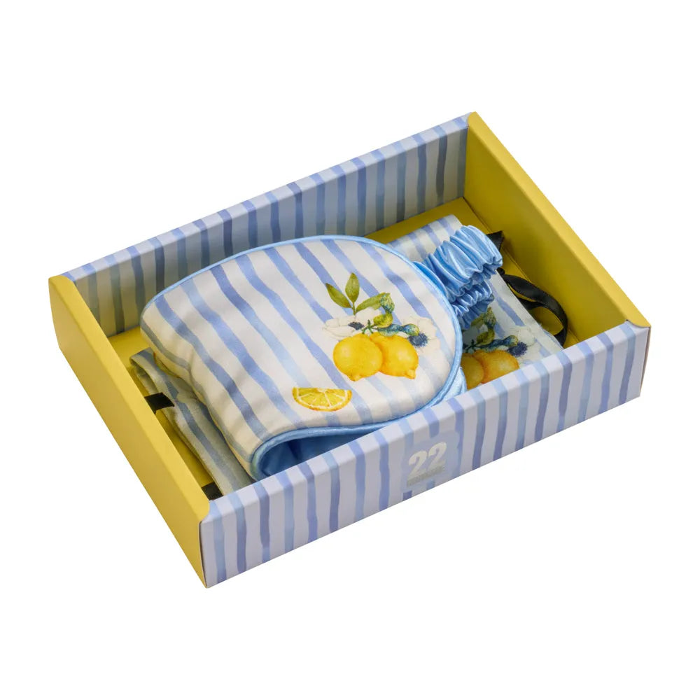 Lemon Bloom Sleep Mask