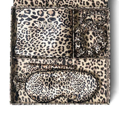 Blissy Dream Set in Leopard, Standard Size