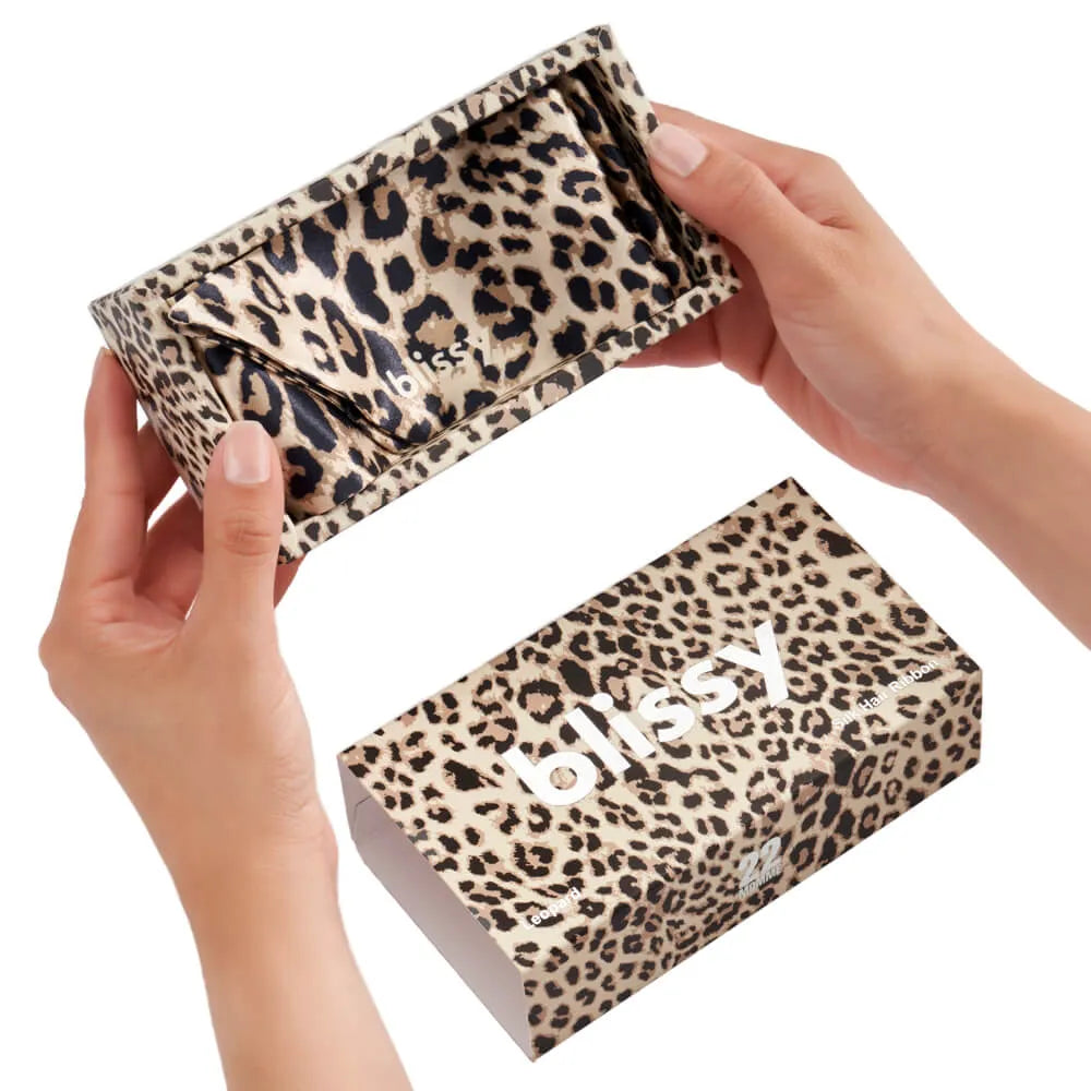 Blissy Leopard Hair Ribbon