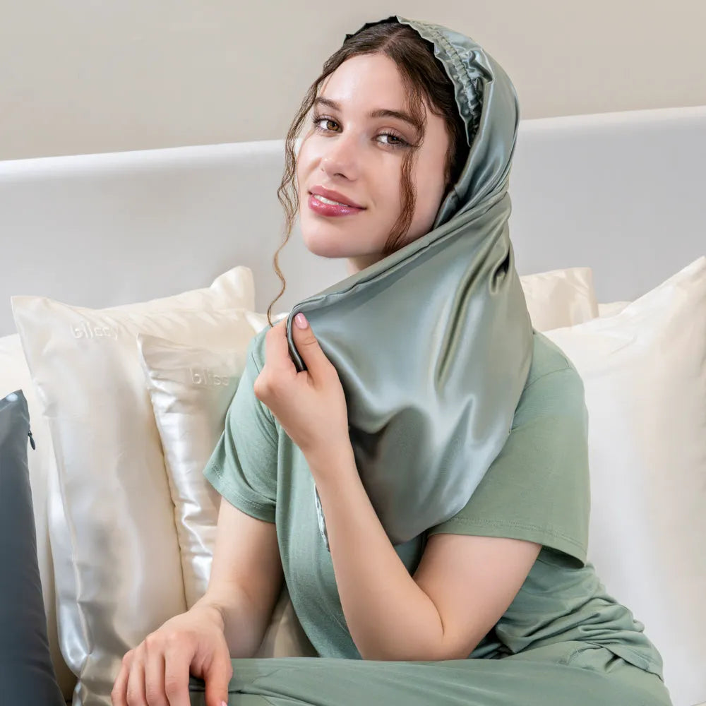 Blissy Cascade Bonnet in Matcha
