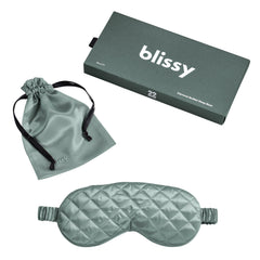 Matcha Diamond Quilted Sleep Mask