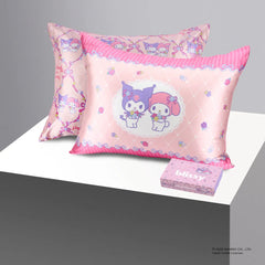 Blissy Pillowcase - Hello Kitty - Melody & Kuromi - King