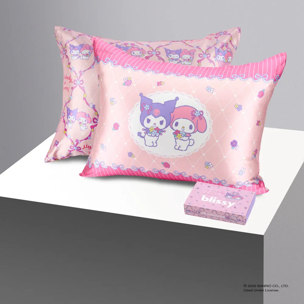 Blissy Pillowcase - Hello Kitty: Melody & Kuromi - Standard