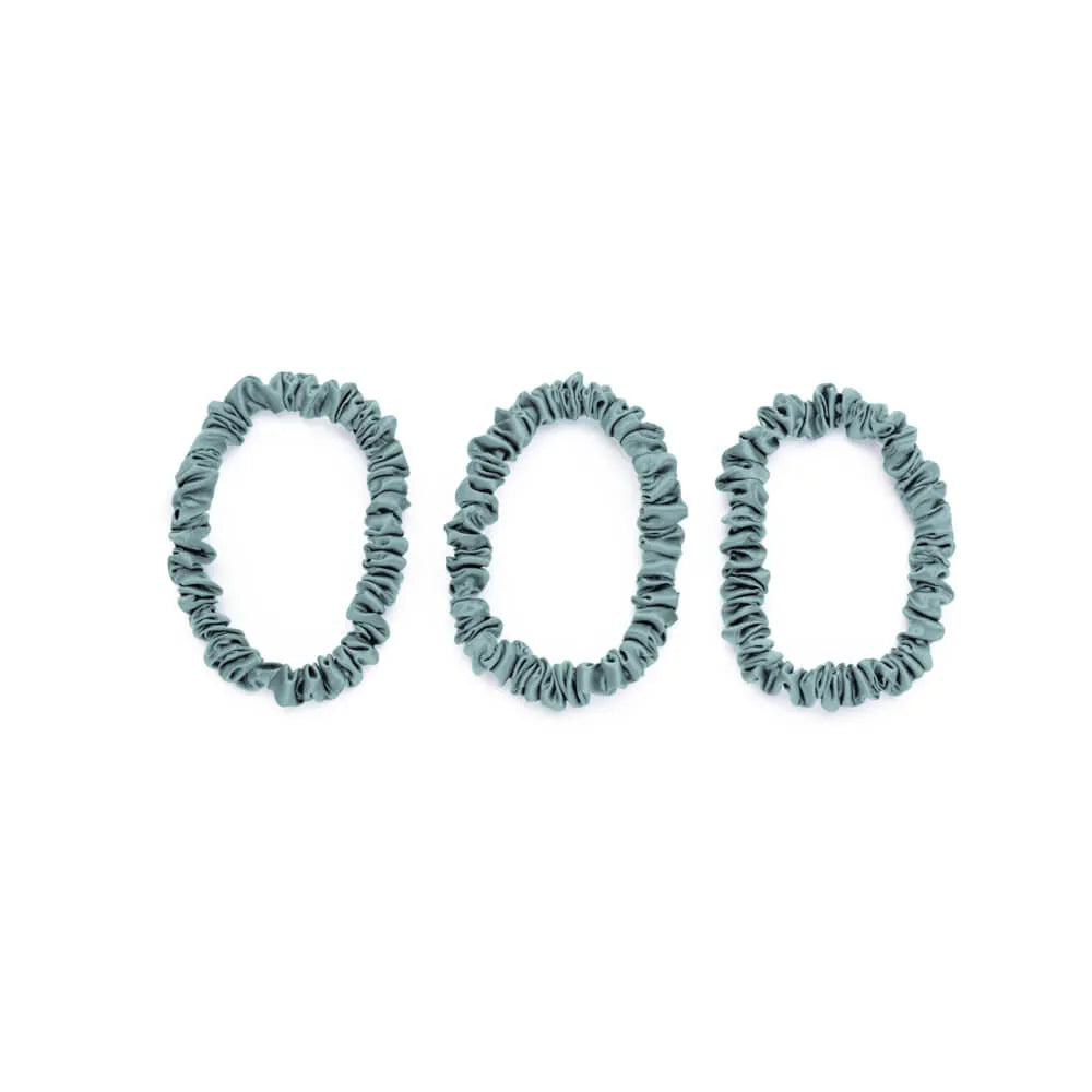 Blissy Skinny Scrunchies in Mint