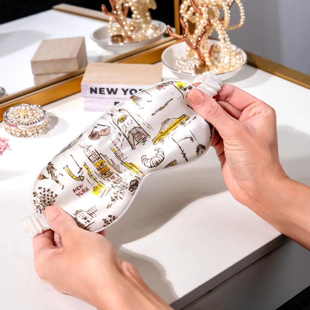 Nicole Miller Sleep Mask: NY to Paris