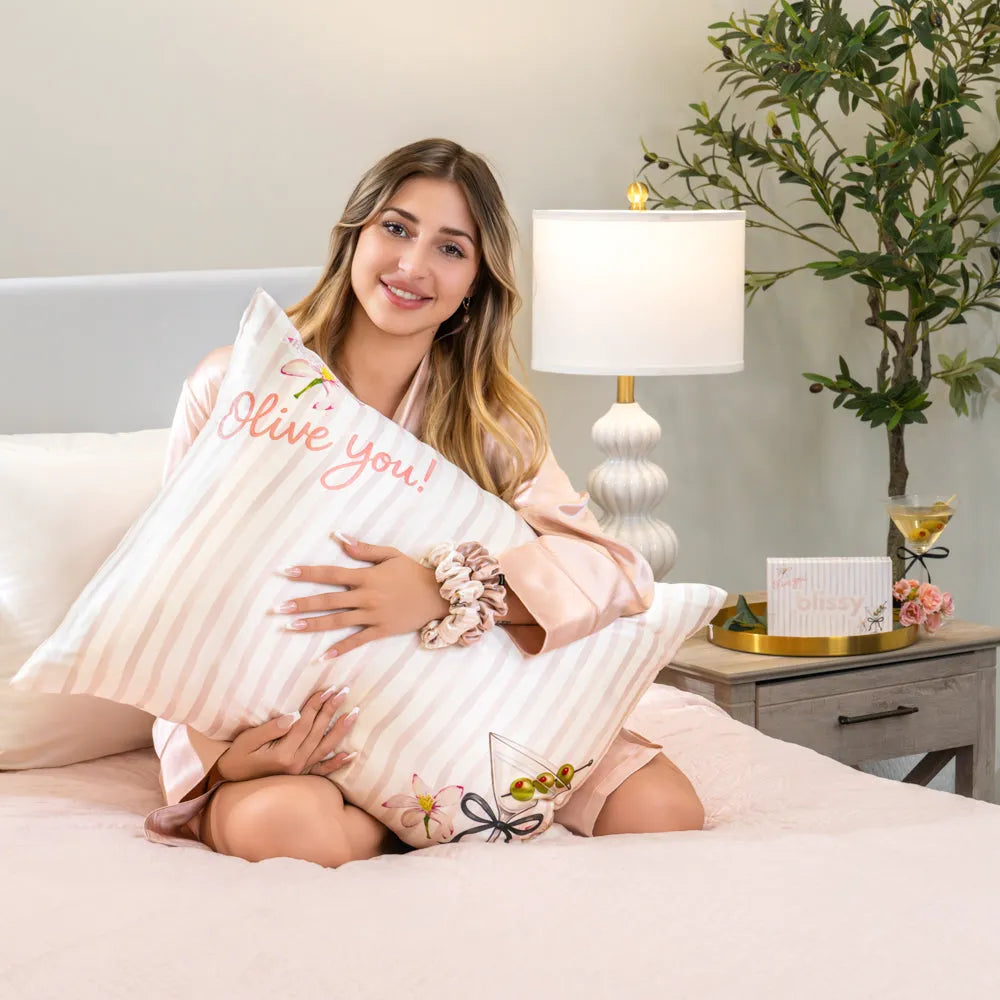 Pillowcase - Olive You - Queen