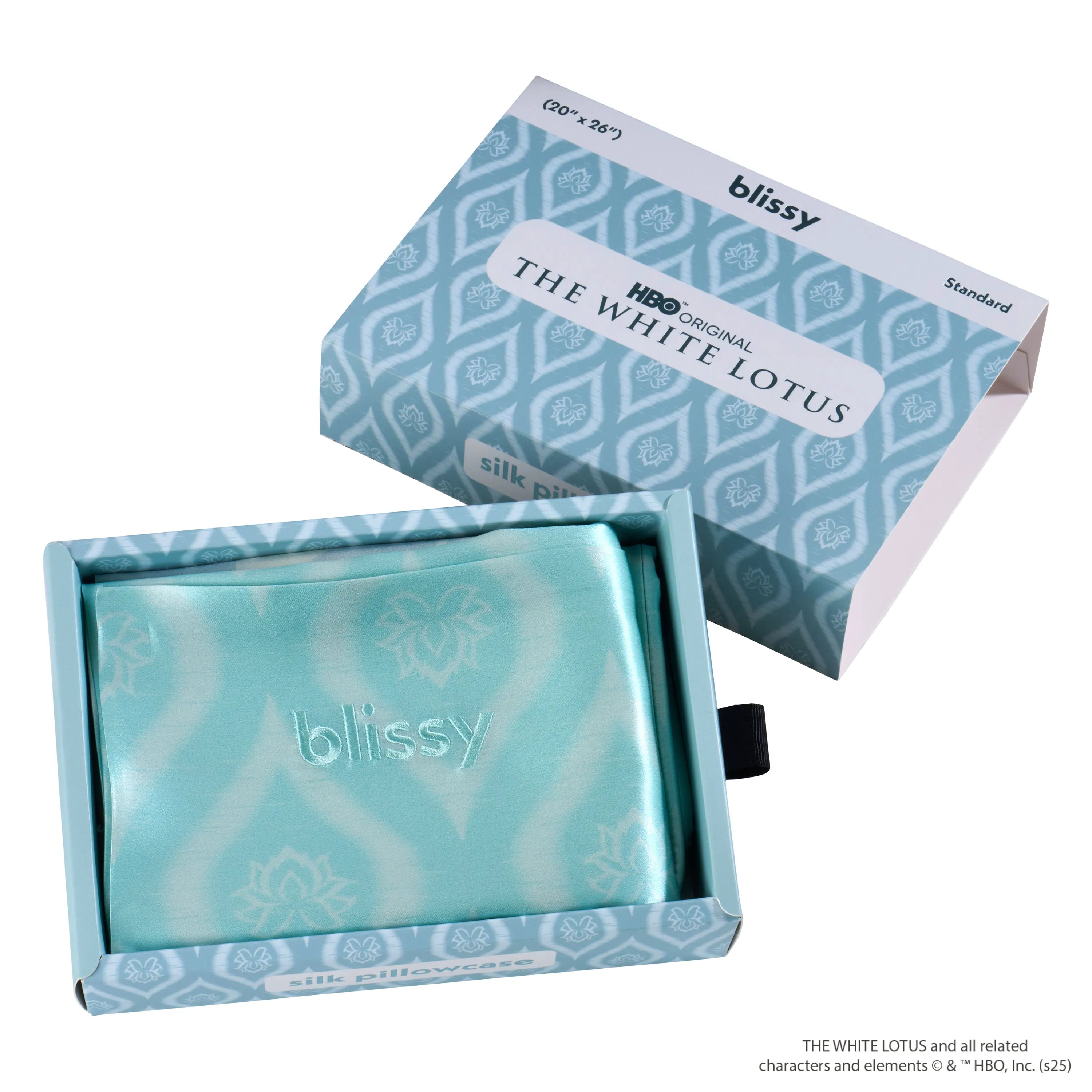 King Pillowcase - White Lotus - Paradise Lotus