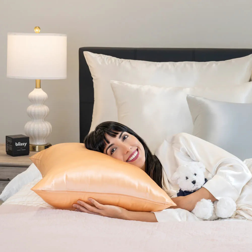 Pillowcase, Peach, Standard