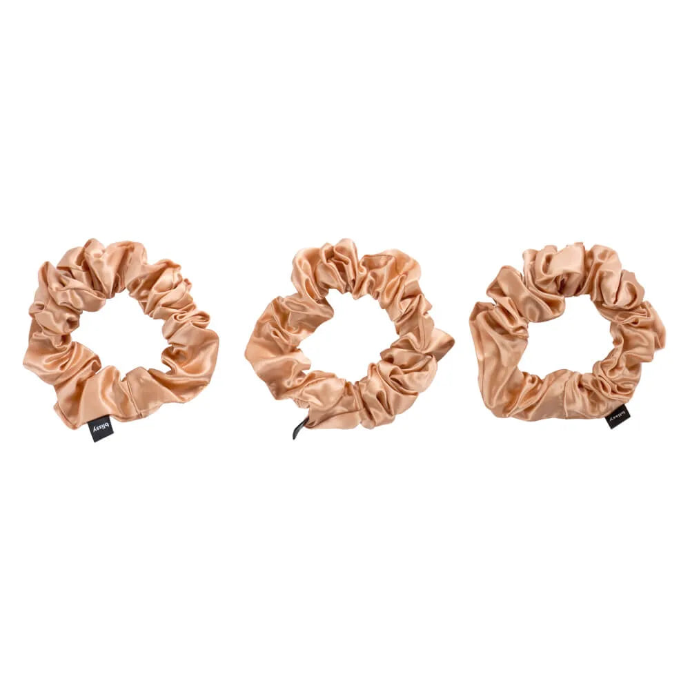 Blissy Scrunchies in Peach