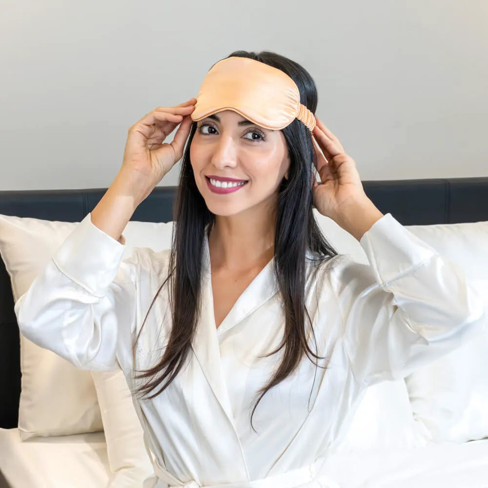 Peach Sleep Mask
