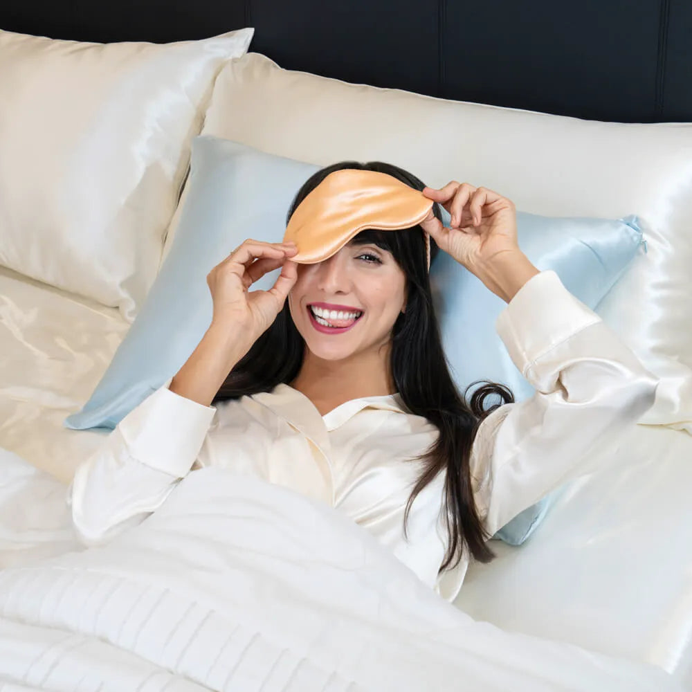 Peach Sleep Mask