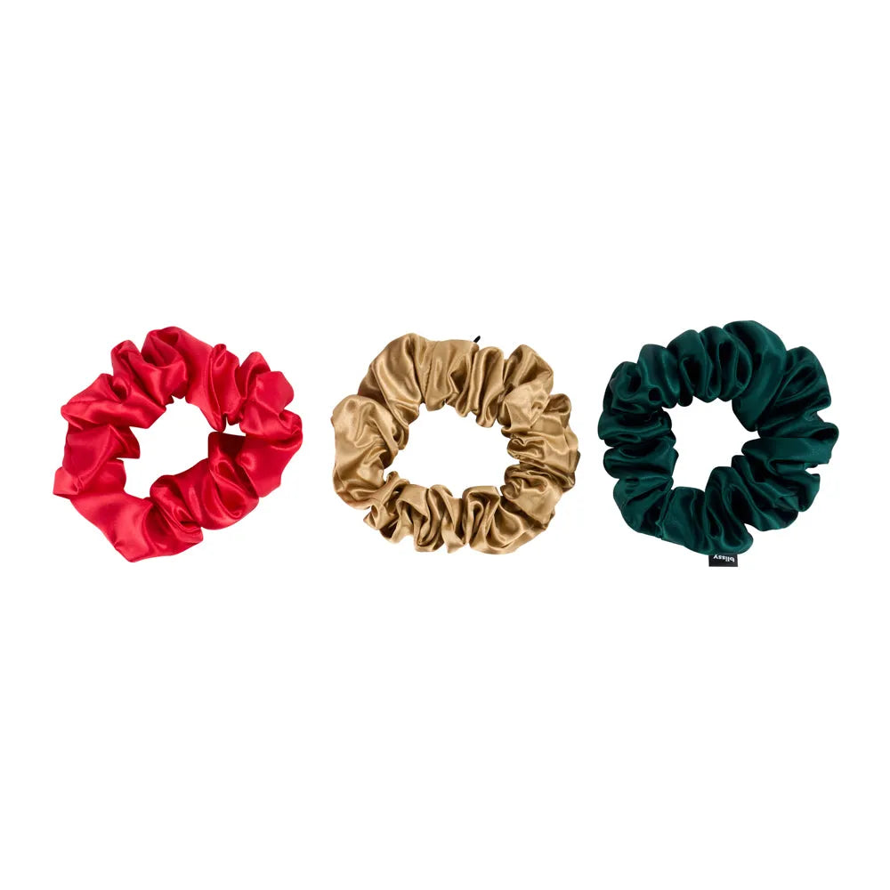 Blissy Pearl Scrunchie Ornament Set (3-Piece)
